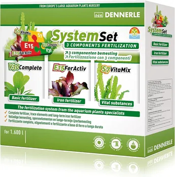 Hnojivo na vodní rostlinu Dennerle Perfect Plant System Set 1600 l