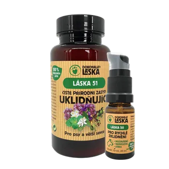 Dokonalá Láska Práce s emocemi a uklidnění / Psychika / Zvýhodněný set Láska 50 + Láska 51