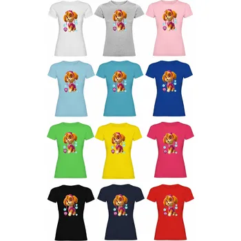 Dívčí oblečení Tričko Skye Tlapková Patrola Paw Barva: Tyrkys, Velikost: 86/92 - 1 až 2 roky