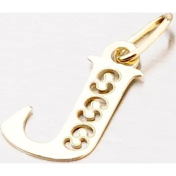 Přívěsek Přívěsek žluté zlato 585 písmeno J 442-0001-J