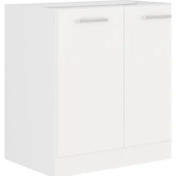 Kuchyňská skříňka Kuchyňská dolní skříňka EDNA 80 D 2F BB, Bílá