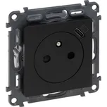 Legrand 756336 VALL ZÁSUVKA 2P+T/USB-C ČERNÁ
