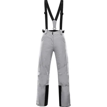 Dámské kalhoty Dámské lyžařské kalhoty Alpine Pro ANIKA 2 - světle šedá / XL