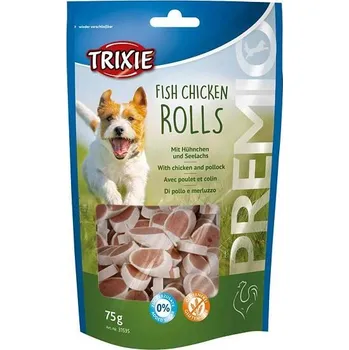 Krmivo pro psa Premio ROLLS Ligh rolky kuře treska 75 g