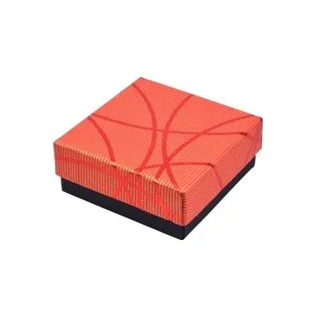 Dárková krabička Krabička dárková červená vzor