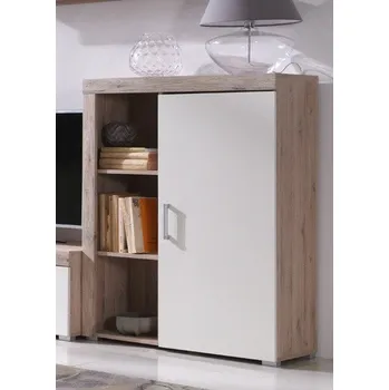 Knihovna Regál SAMBA R3, San marino/Crem