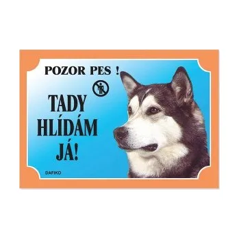 Značení Tabulka Malamut