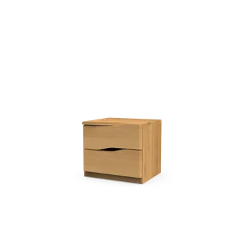 Noční stolek Noční stolek ELEN - dvouzásuvkový