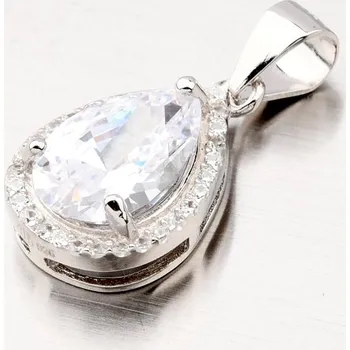 Přívěsek Dámský přívěsek stříbro 925 zirkon HST-13239