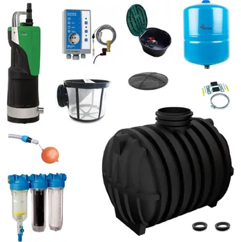 nádrž Plastsvar Sestava pro dům Smart 7000 l Raintronic