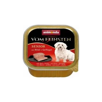 Krmivo pro psa ANIMONDA paštika SENIOR - hovězí, kuře pro psy 150g