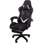 Verk 01526 otočná herní židle černá