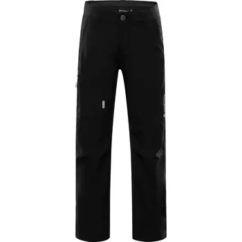 Dětská móda Dětské softshellové kalhoty Alpine Pro PLATAN 3 INS. - černá / 116/122
