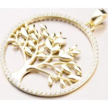 Přívěsek Dámský přívěsek stříbro 925 zirkon - strom života PKL-3013