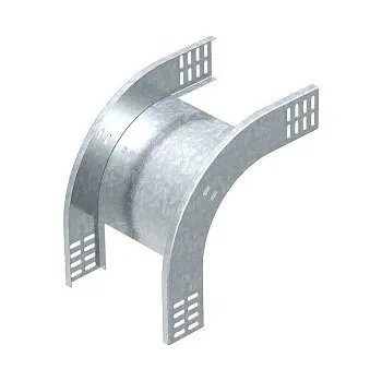 kabelová chránička OBO RBV 610 F FS Svislý oblouk 90° klesající 60x100 Ocel pásově zinkováno