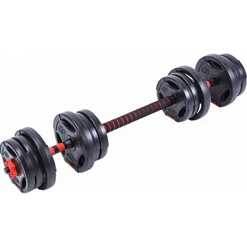 Fitness Činky nakládací spojovací P2I HYBRID - sada 2x10 kg / 1x20 kg