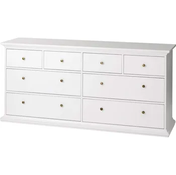 Stolička Komoda PROVENCE 307, Bílá