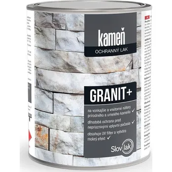 barva na beton Slovlak GRANIT+ ochranný lak na kámen 0.7 l Matný