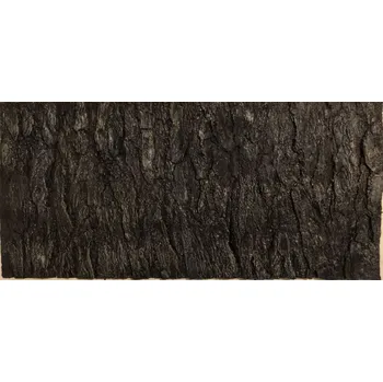 Dekorace do akvária Pozadí Akvamex style 80 x 40 Kůra B černá