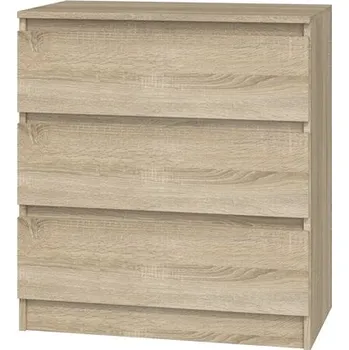 Komoda FALCO Komoda Malvína M3 dub sonoma