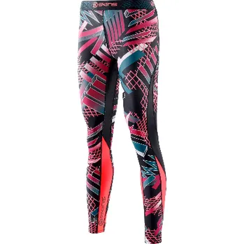 SKINS DNAmic Womens Long Tights - Junkyard (dámské kompresní kalhoty SKINS) M