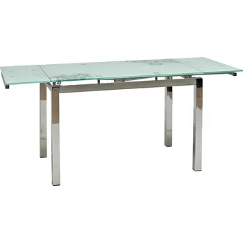Jídelní stůl Jídelní stůl GD-017, bílý/chrom