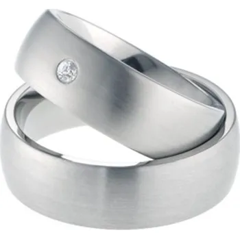 Prsten Snubní prsteny titan zirkon TR-88010