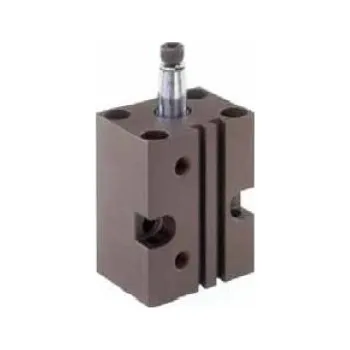 Svěrák AMFO Otočný pneumatický upínač 6829BL-40 - provedení blok, dvojčinný, otočný doleva - vel. 40 91447