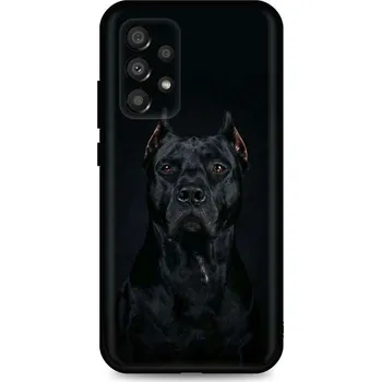 Pouzdro na mobilní telefon Kryt Samsung A33 5G silikon Dark Pitbull (obal neboli pouzdro na Samsung A33 5G)