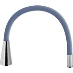 Belaggio Šedé flexibilní silikonové rameno se sprchou k baterii Trix