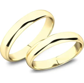 Prsten Snubní prsteny žluté zlato 585 zirkon SP-61100-02-Z