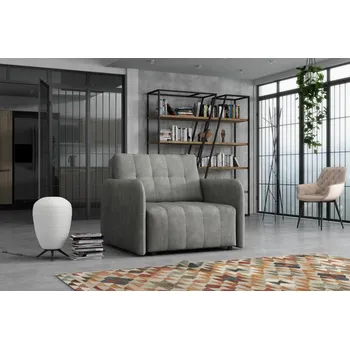 Křeslo Rozkládací křeslo Vivian Grand I country 17/šedá