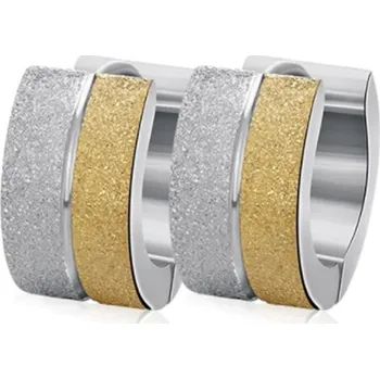 Náušnice IZMAEL Náušnice AN 28386 Stříbrná/Zlatá KP28386