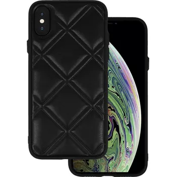 Pouzdro na mobilní telefon Kožené 3D pouzdro pro Iphone X/XS design 3 černé