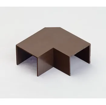 kabelová chránička MALPRO Kryt 18x13 ohybový hnědý 11813H