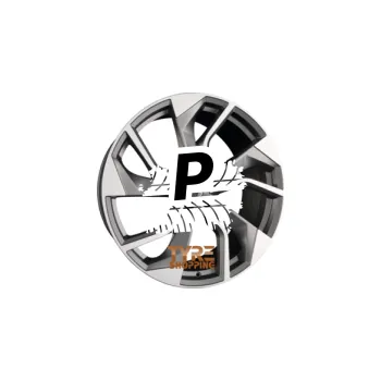 Alu kolo GMP Italia REBEL Matt Anthracite Diamond 8.50 x 21 ET 38.00 5x112