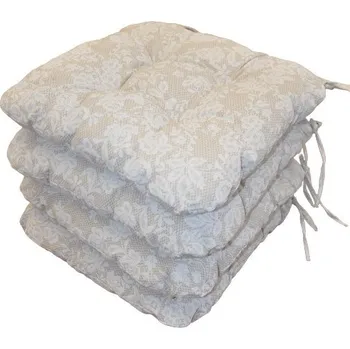 Sedák UNI motiv krajky - set 4 kusy