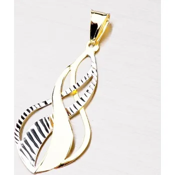 Přívěsek Dámský přívěsek zlato mix 585 43-21190