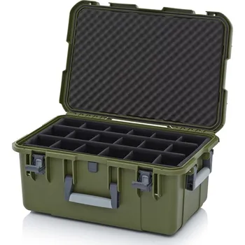 paleta Ochranné kufry Pro 60 x 40 x 27,8 cm - Olivově zelená - Olivově zelená - materiál: PP - CP G 6427 B4-6003