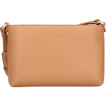 Kabelka Dámská crossbody kabelka Calvin Klein Debbe - hnědá