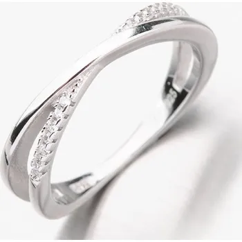 Prsten Dámský prsten stříbro 925 zirkon GST-11225 velikost 55