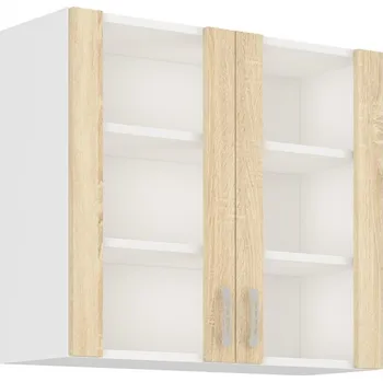 Kuchyňská skříňka Kuchyňská horní skříňka SALLY 80-GS-72-2F, Dub sonoma