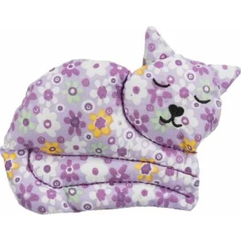 Hračka pro kočku Trixie CAT, bavlněná kočka, hračka pro kočky s valerianem, 13 cm