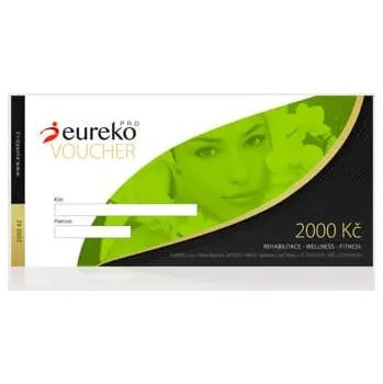 Eureko Dárkový poukaz 2000 Kč