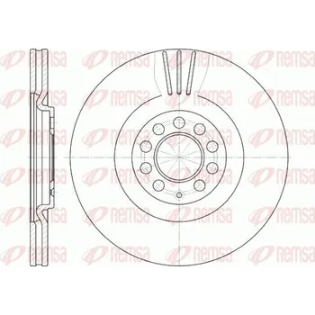Brzdový kotouč Brzdový kotouč REMSA 6597.10
