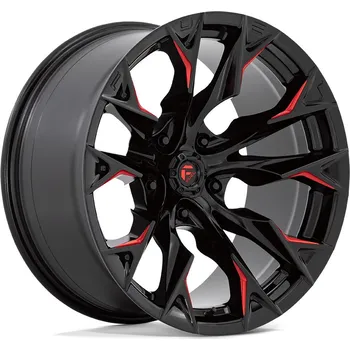 Alu kolo Fuel D823 FLAME disk 20x10 5x127 71.5 ET-18, Gloss black