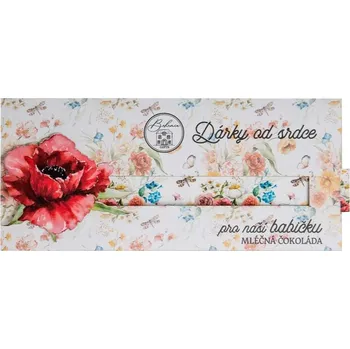 Čokoláda Dárková interaktivní čokoláda 100 g - Pro babičku