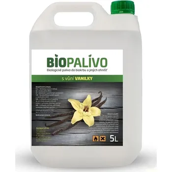 Biolíh Prémium 100% palivo do biokrbů 5 l vanilka