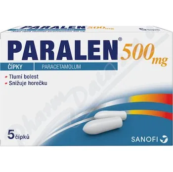 Lék Paralen 500mg sup.5