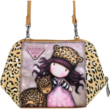 Peněženka Kabelka přes rameno - "Purrrrrfect Love" od firmy SANTORO London Gorjuss (Gorjuss Wild - Shoulder bag - "Purrrrrfect Love")